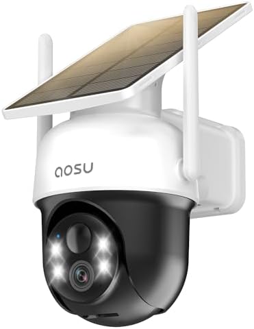 AOSU US aosu Solar Outdoor security camera